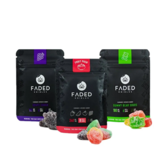Faded Edibles 180 MG- Assorted Flavours