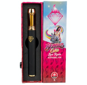 Diamond Concentrates – Live Resin Disposable Vape Zkittles Cake