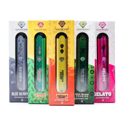 Diamond 2g Disposable Pens- Assorted