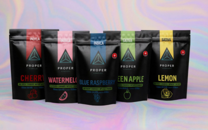 Proper Extracts Indica Live Resin Gummies 1080mg