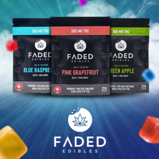 360 MG Faded Jelly Blocks- Assorted Flavours