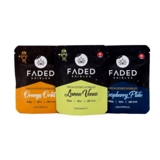 600 MG Faded Edibles- Assorted Flavours