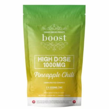 Boost Edibles High Dose β Pineapple Chilli 1000mg