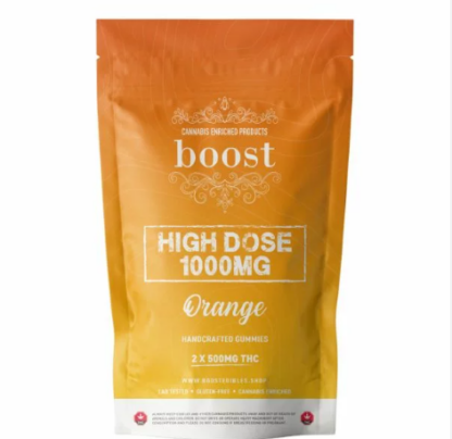 Boost Edibles High Dose β Orange 1000mg