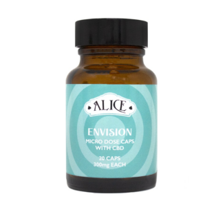Alice Micro Dose Capsules with CBD – Envision 300mg x 20 caps