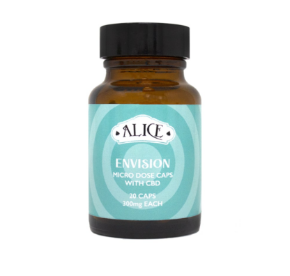 Alice Micro Dose Capsules with CBD – Envision 300mg x 20 caps